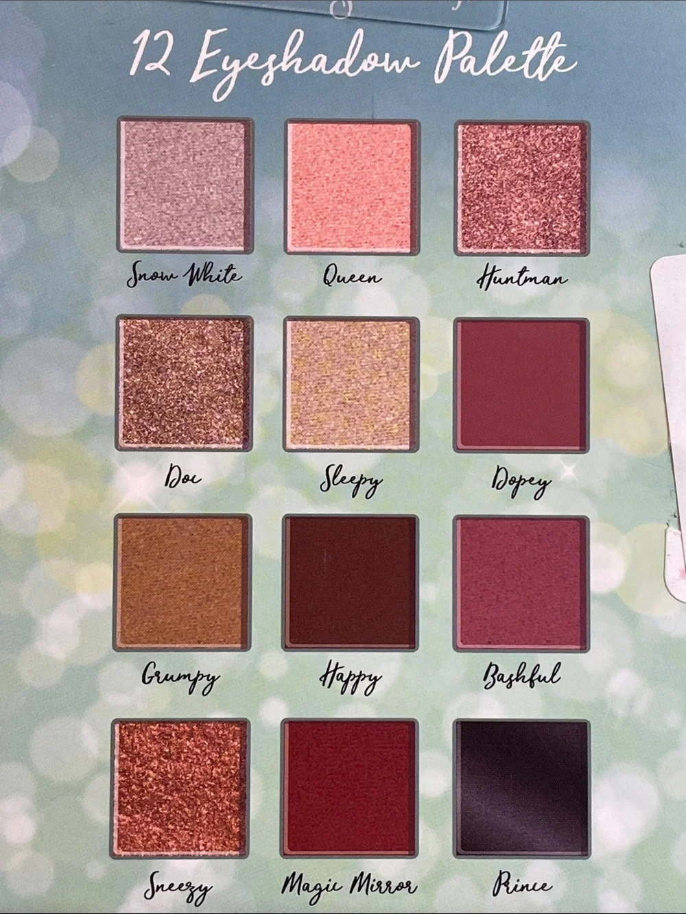 Disney Snow White Eyeshadow Palette - NEW